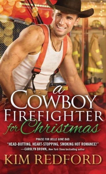A Cowboy Firefighter for Christmas (Smokin' Hot Cowboys, 1) cover