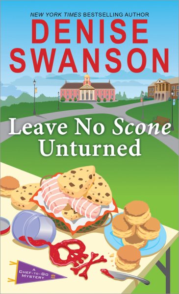 Leave No Scone Unturned: A Culinary Cozy Mystery (Chef-to-Go Mysteries, 2) cover