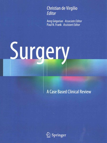 Surgery: A Case Based Clinical Review cover