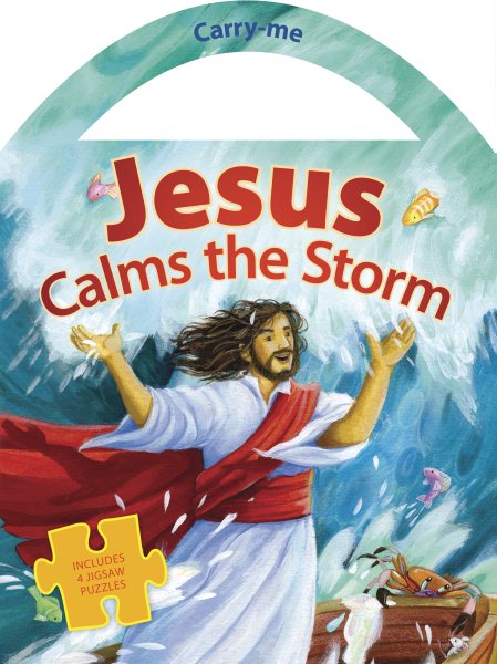 Jesus Calms the Storm (Carry Me Puzzle Books) cover