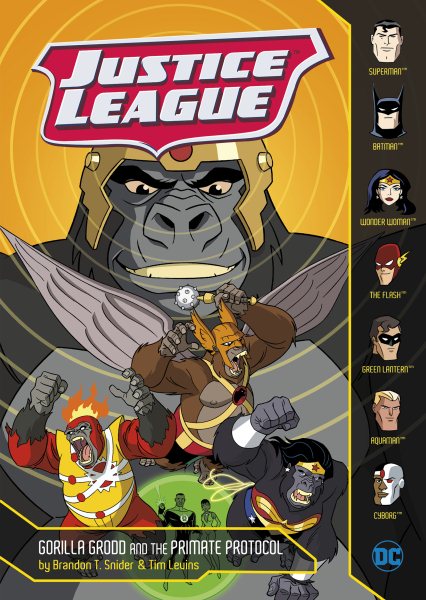 Gorilla Grodd and the Primate Protocol (Justice League) cover