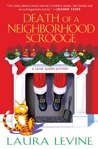 Death of a Neighborhood Scrooge (A Jaine Austen Mystery) cover