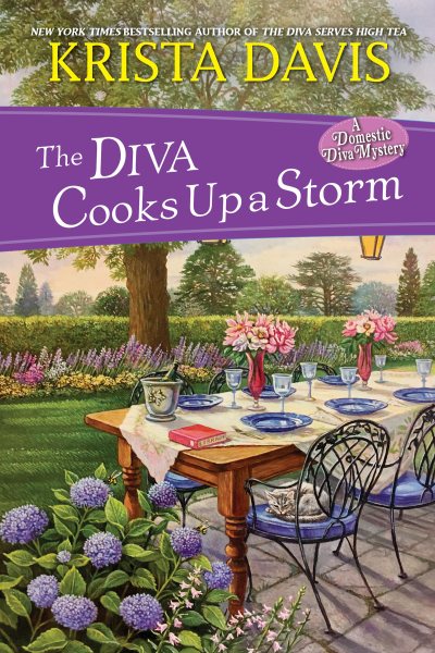 The Diva Cooks Up a Storm (A Domestic Diva Mystery) cover