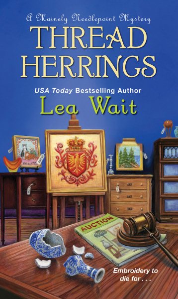 Thread Herrings (A Mainely Needlepoint Mystery) cover