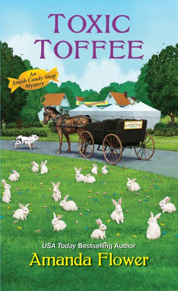 Toxic Toffee (An Amish Candy Shop Mystery) cover