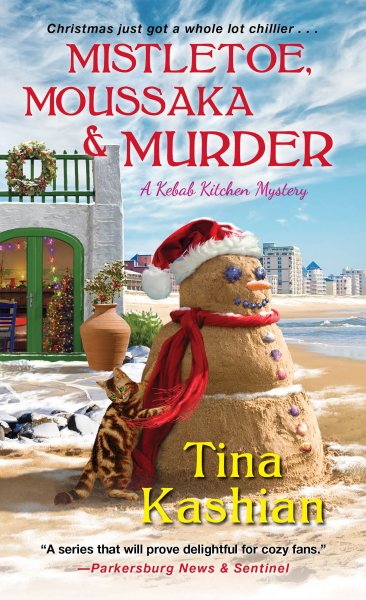Mistletoe, Moussaka, and Murder (A Kebab Kitchen Mystery) cover