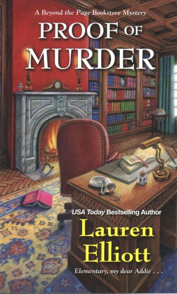 Proof of Murder (A Beyond the Page Bookstore Mystery) cover