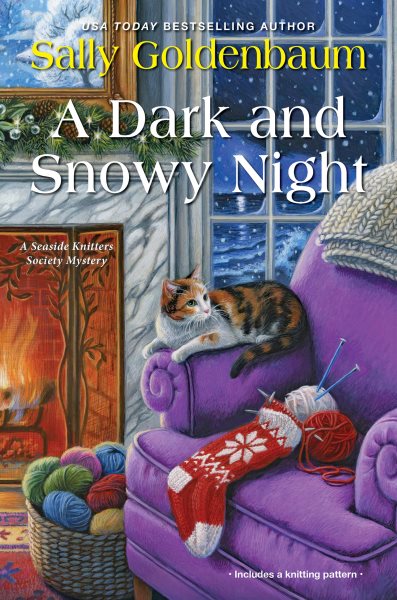 A Dark and Snowy Night (Seaside Knitters Society) cover