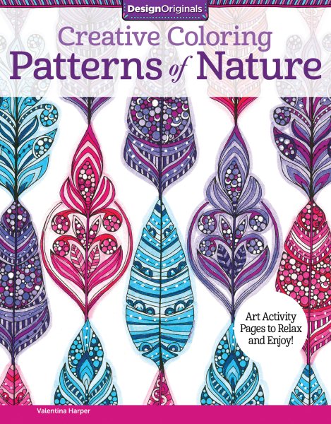 Creative Coloring Patterns of Nature: Art Activity Pages to Relax and Enjoy! (Design Originals) cover