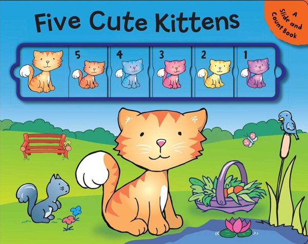 Five Cute Kittens: A Slide and Count Book cover