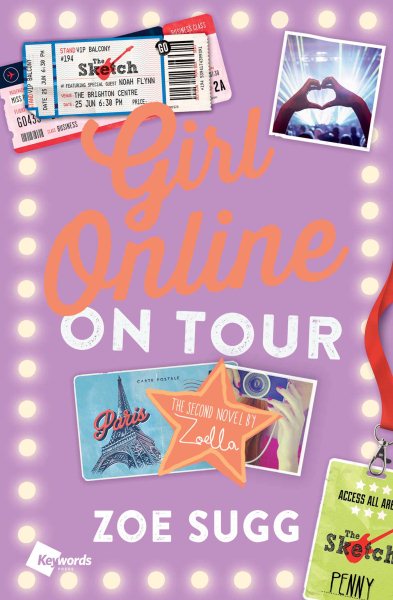Girl Online: On Tour: The Second Novel by Zoella (2) (Girl Online Book) cover