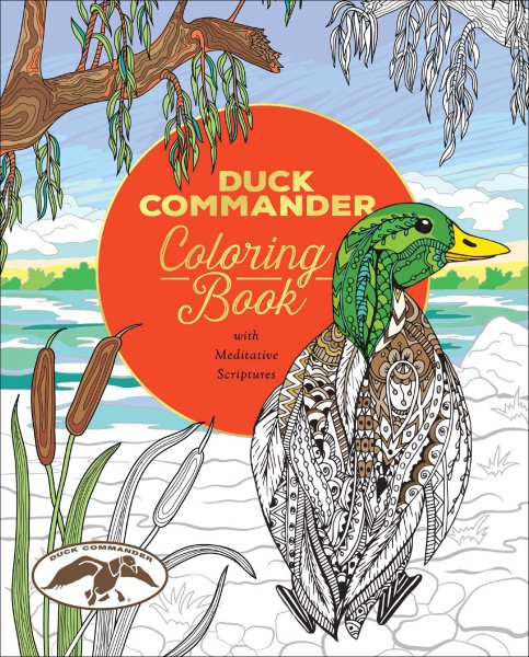 Duck Commander Coloring Book cover