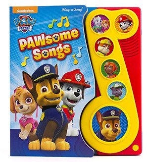 Nickelodeon PAW Patrol Chase, Skye, Marshall, and More! - PAWsome Songs! Music Sound Book - PI Kids cover