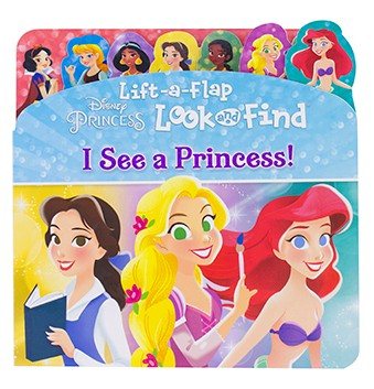 I See a Princess! (Disney Princess Lift-a-Flap Look and Find)