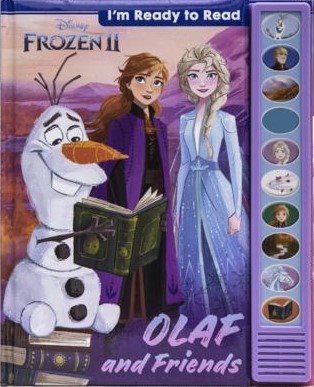 Frozen - I'm Ready to Read with Olaf - Interactive Read-Along Sound Book - Great for Early Readers - PI Kids cover