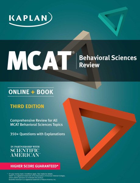 MCAT Behavioral Sciences Review: Online + Book (Kaplan Test Prep)