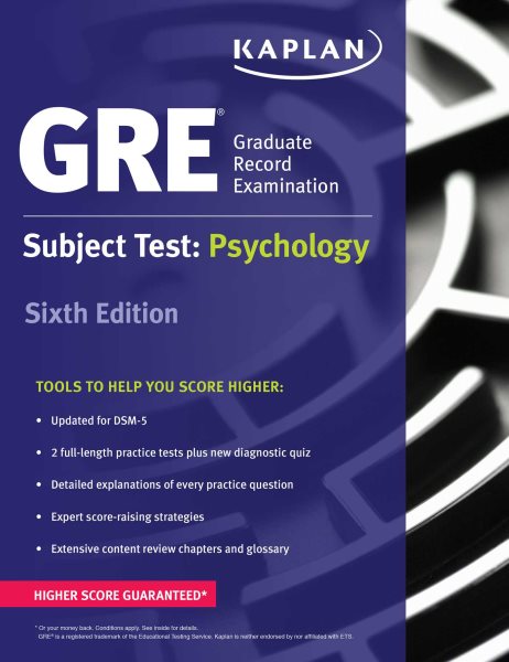 GRE Subject Test: Psychology (Kaplan Test Prep) cover