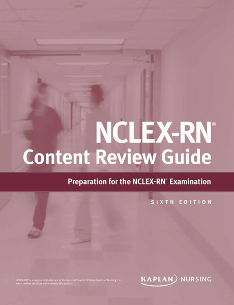 NCLEX-RN Content Review Guide (Kaplan Test Prep) cover