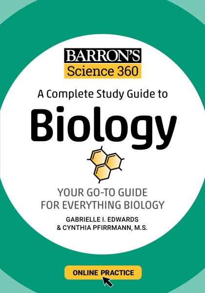 Barron's Science 360: A Complete Study Guide to Biology with Online Practice (Barron's Test Prep) cover