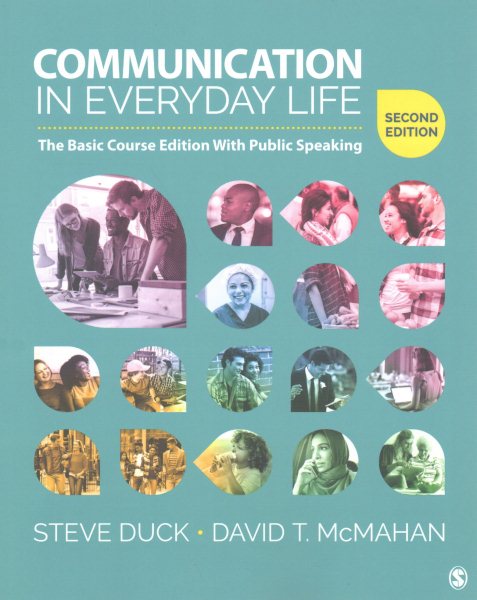 Communication in Everyday Life: The Basic Course Edition With Public Speaking cover