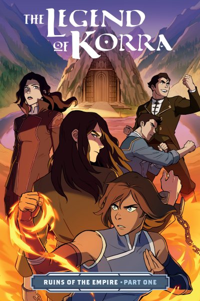 The Legend of Korra: Ruins of the Empire Part One cover