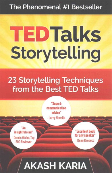 TED Talks Storytelling: 23 Storytelling Techniques from the Best TED Talks cover