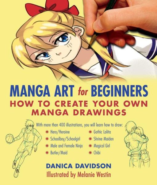Manga Art for Beginners: How to Create Your Own Manga Drawings cover