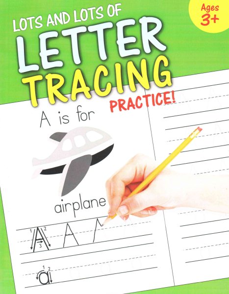 Lots and Lots of Letter Tracing Practice! cover