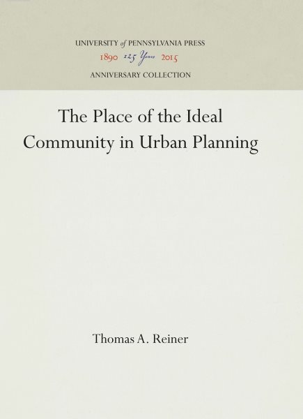 The Place of the Ideal Community in Urban Planning cover