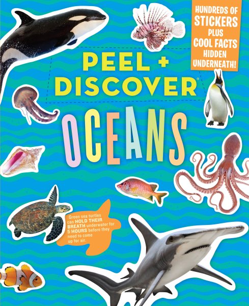 Peel + Discover: Oceans cover