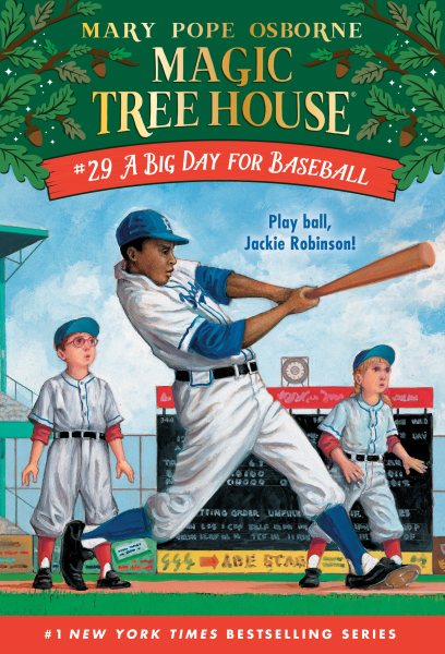 A Big Day for Baseball (Magic Tree House (R)) cover