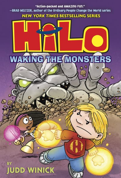 Hilo Book 4: Waking the Monsters cover