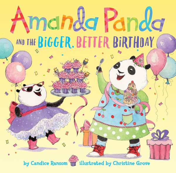 Amanda Panda and the Bigger, Better Birthday cover