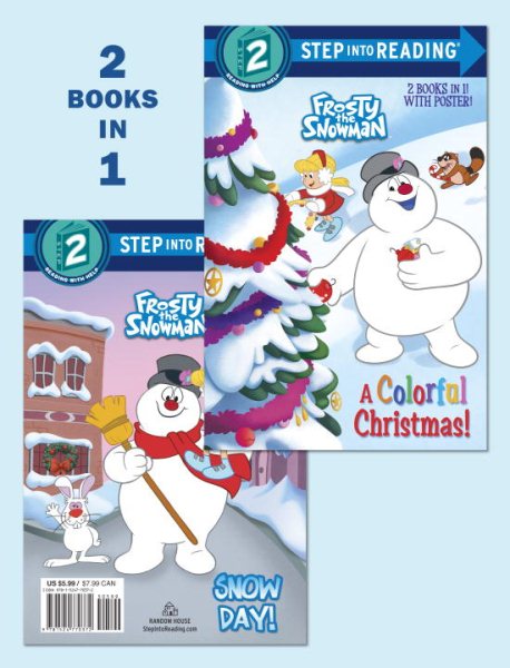 A Colorful Christmas!/Snow Day! (Frosty the Snowman) (Step into Reading)