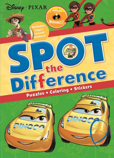 Disney Pixar Spot the Difference cover
