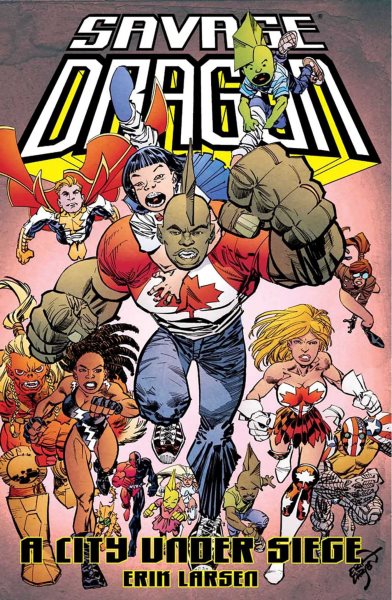 Savage Dragon: A City Under Siege cover