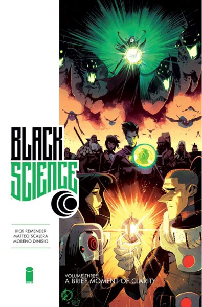 Black Science Premiere Hardcover Volume 3: A Brief Moment of Clarity (Black Science Premiere, 3) cover