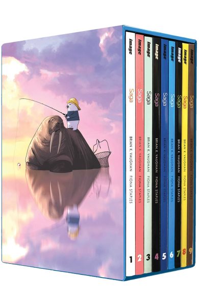 Saga Box Set: Volumes 1-9 cover