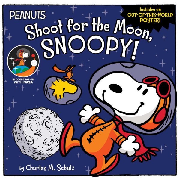 Shoot for the Moon, Snoopy! (Peanuts) cover