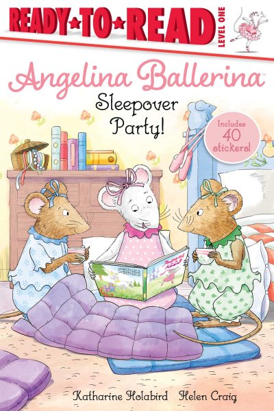 Sleepover Party!: Ready-to-Read Level 1 (Angelina Ballerina) cover