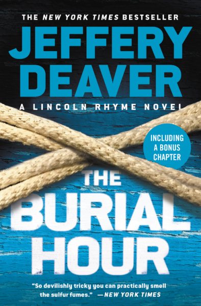 The Burial Hour (A Lincoln Rhyme Novel, 14) cover