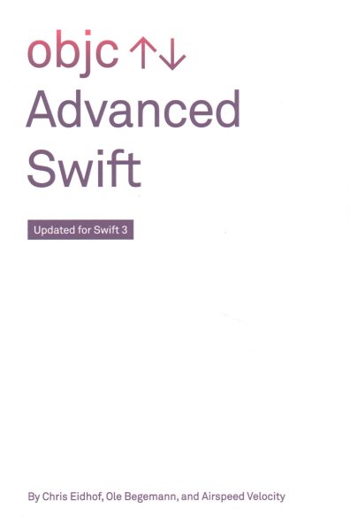 Advanced Swift: Updated for Swift 3 cover