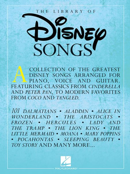 The Library of Disney Songs cover