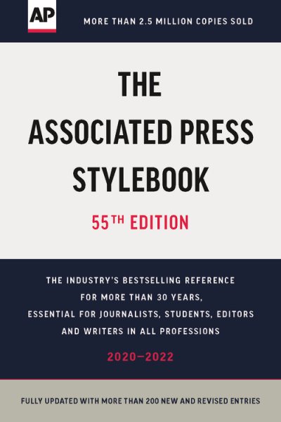 The Associated Press Stylebook: 2020-2022 cover