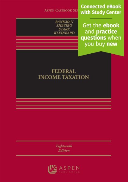 Federal Income Taxation (Aspen Casebook) cover