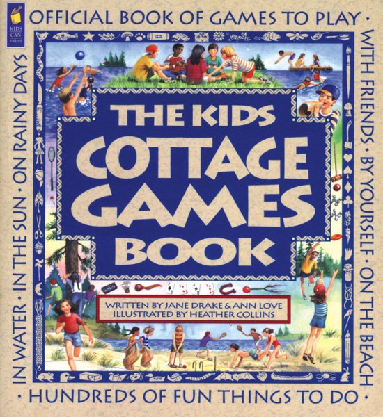 The Kids Cottage Games Book: Official Book of Games to Play (Family Fun) cover