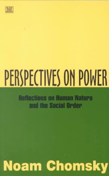 Perspectivees on Power: Reflections on Human Nature and the Social Order cover