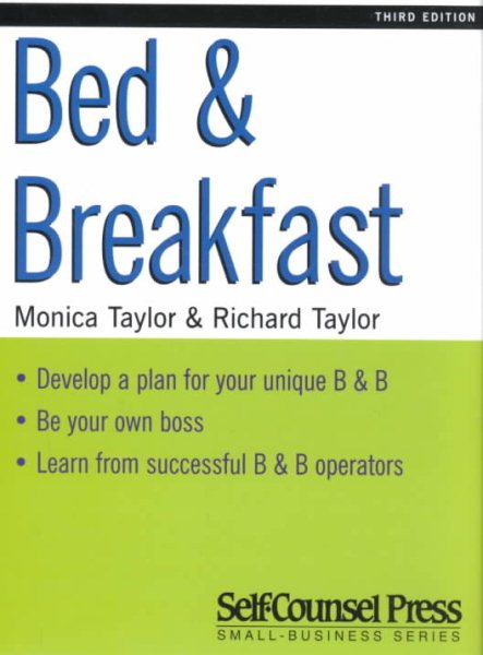 Start and Run a Profitable Bed and Breakfast (Start & Run a) cover