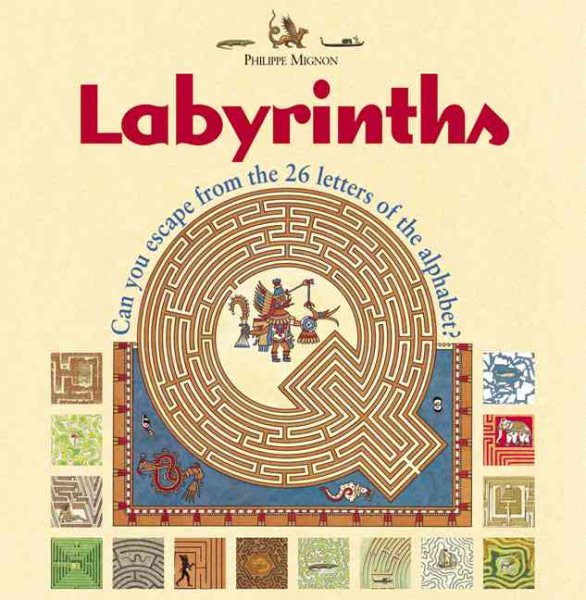 Labyrinths: Can you escape from the 26 letters of the alphabet? cover