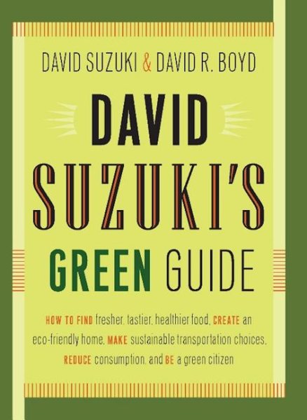 David Suzuki's Green Guide cover